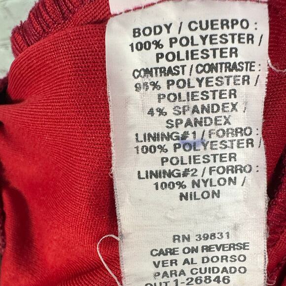 Sequin Hearts Jrs Burgundy Satin Halter Dress Sz 9 Tulle Layers Whimsigoth Fairy - Picture 11 of 12